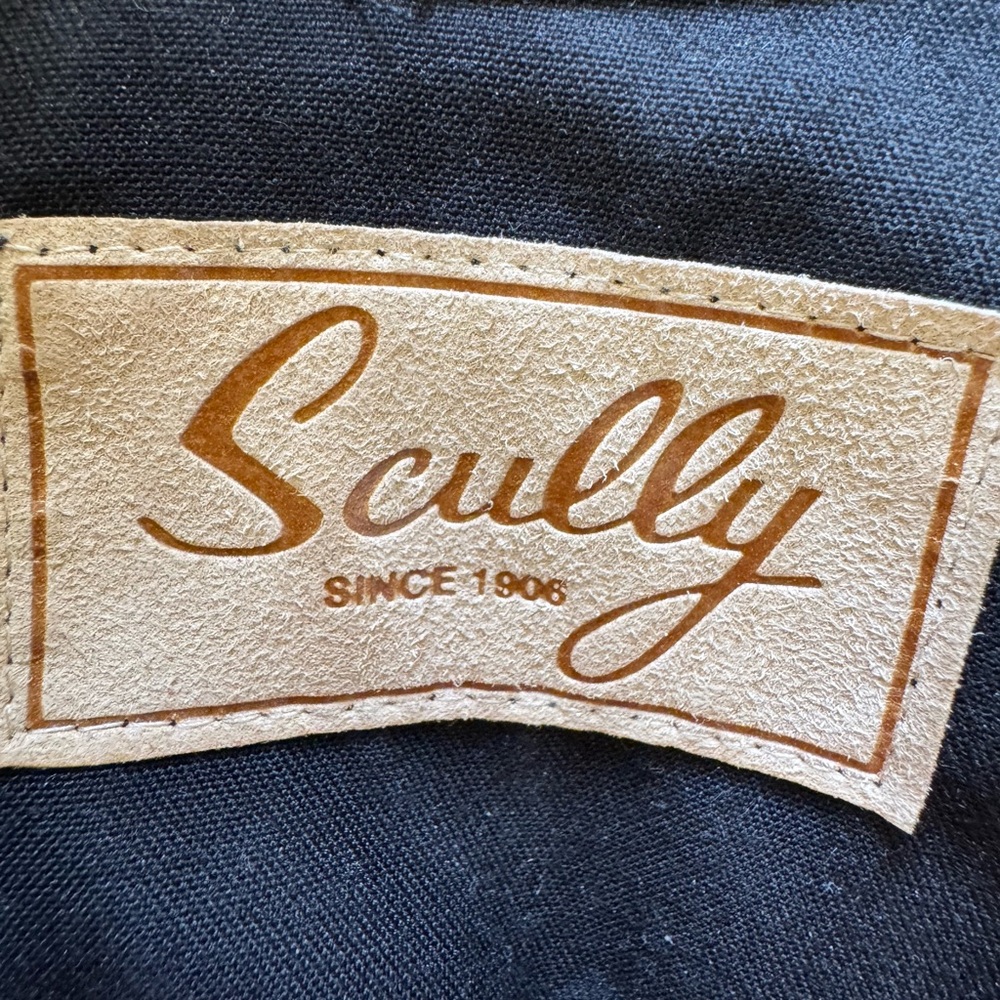 Scully Black Shirt with Brown Embroidery - Picture 8 of 10